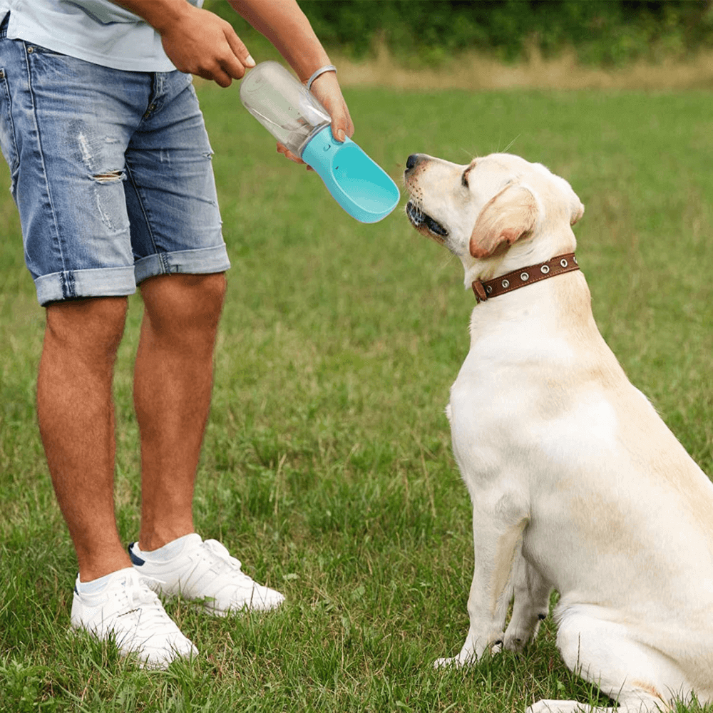 Wasserdichte Hundetrinkflasche für unterwegs